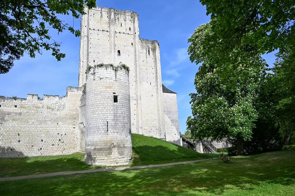 Donjon Loches — cité royale à 15 min du camping 4 étoiles