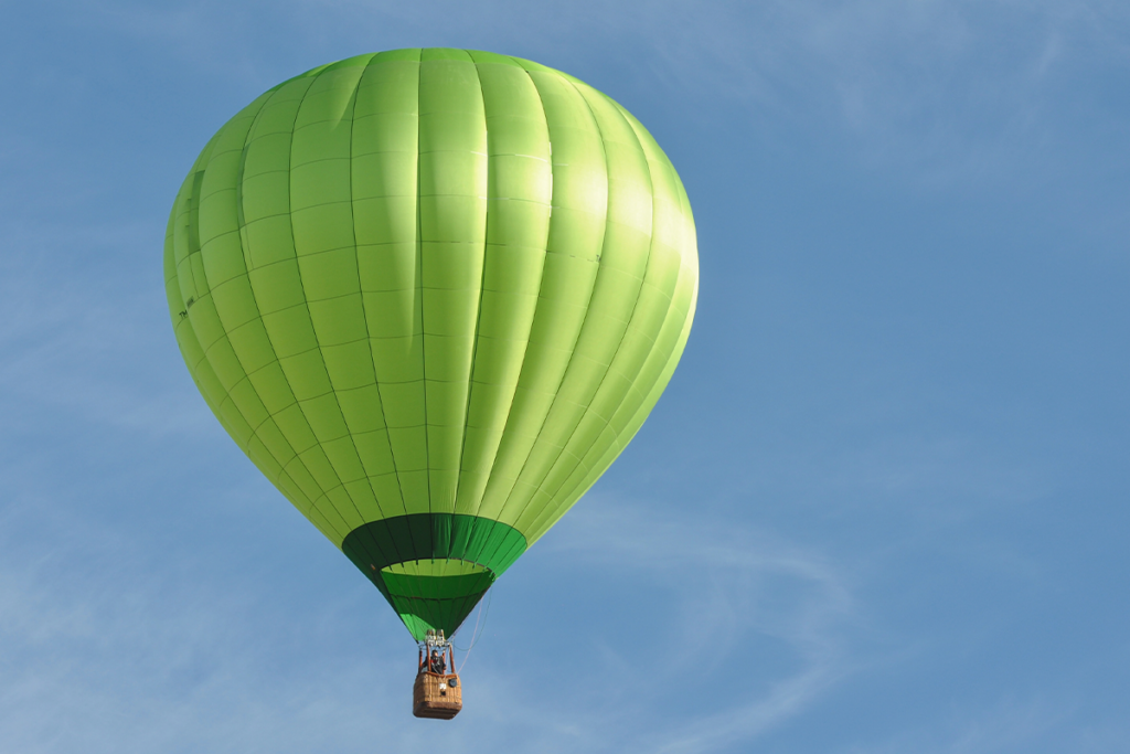 Vol en montgolfière au-dessus de la Touraine