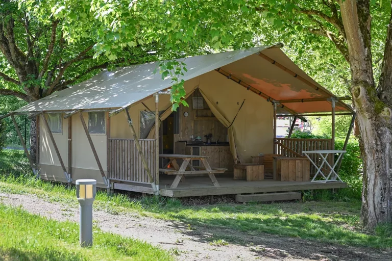 Woody — bungalow toilé en camping 4 étoiles